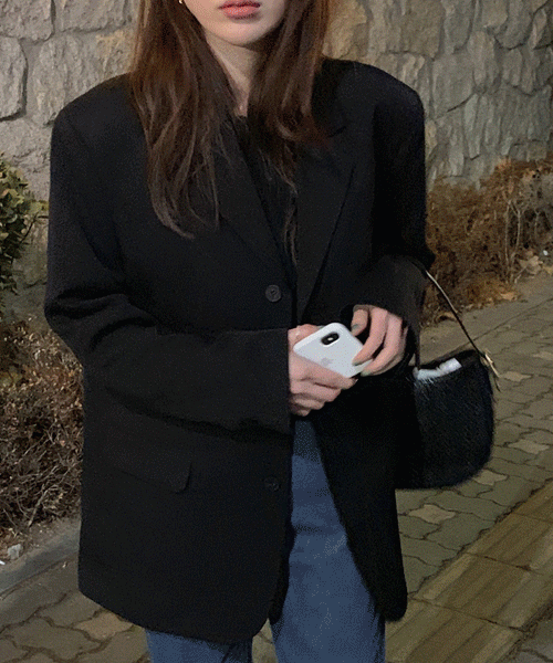 Leo jacket (black)