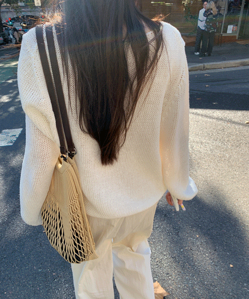 [한지 20%] Rodie knit (2color)