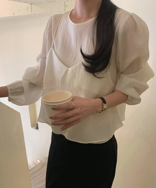 Gielo blouse set (2color)