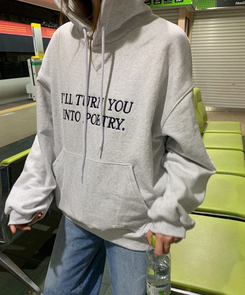 Poetry hoodie (3color)