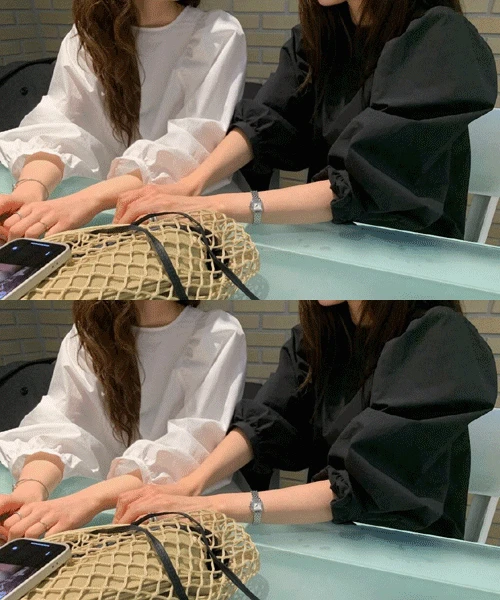 Lumba blouse (2color)(지연 /6-7일 이상소요)