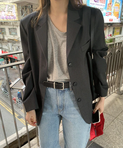 Nevan jacket (차콜)