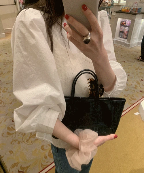 Mesi blouse (아이보리)